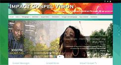 Desktop Screenshot of impactgospelvision.net